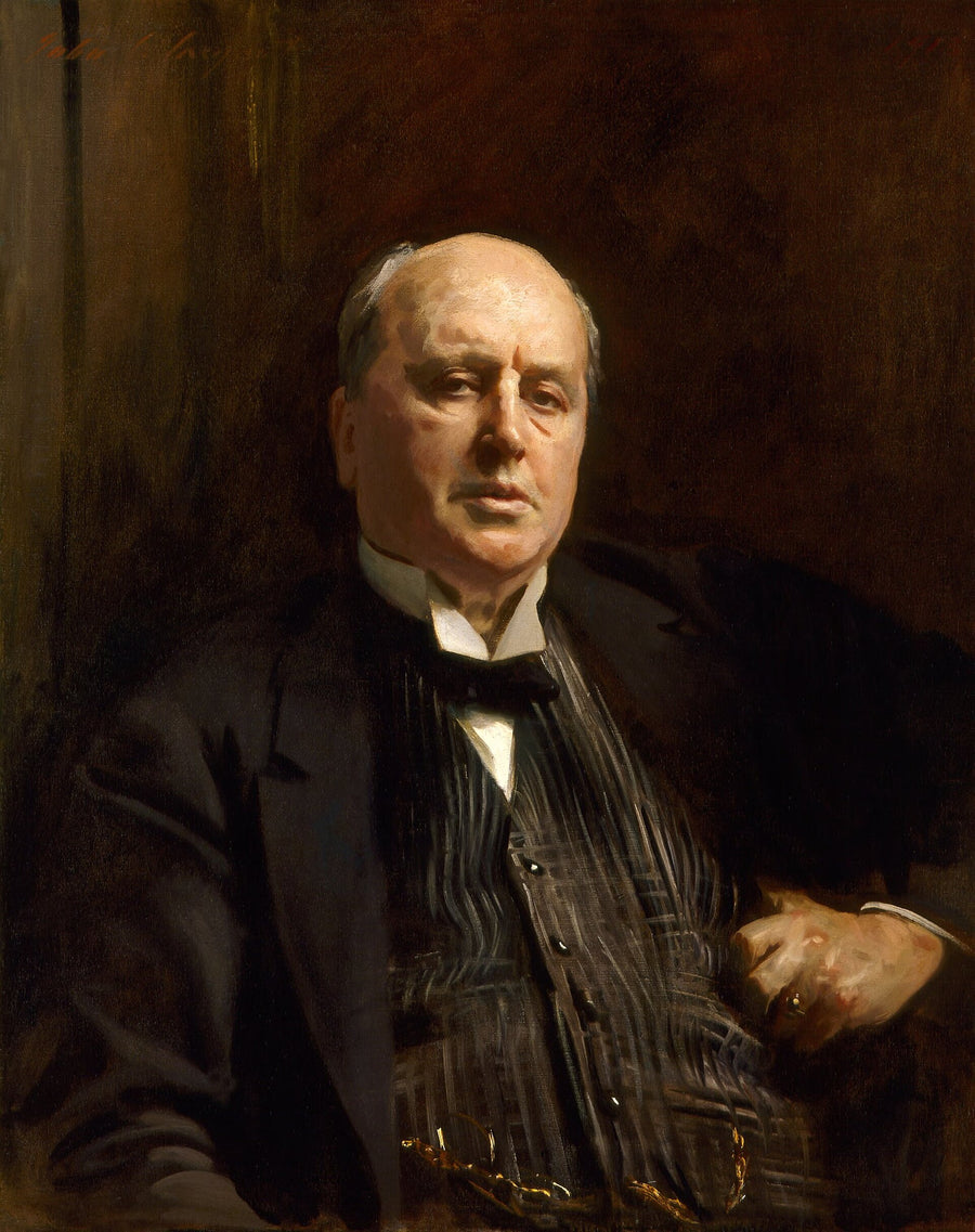 Portrait de Henry James - John Singer Sargent