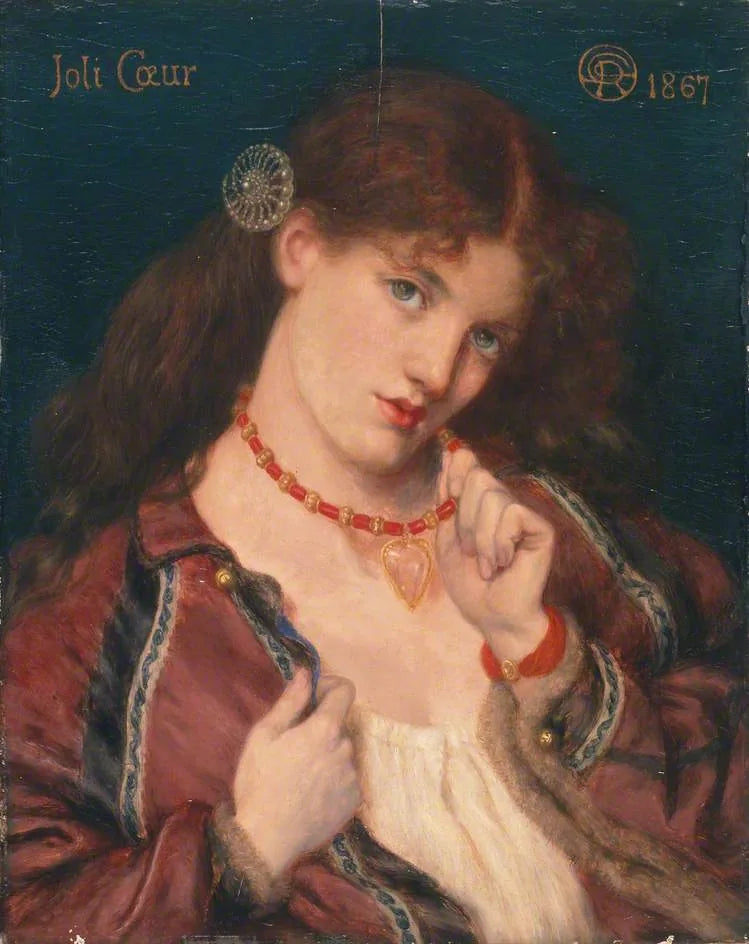 Joli Cœur - Dante Gabriel Rossetti image 1 reproduction artisanale de tableau