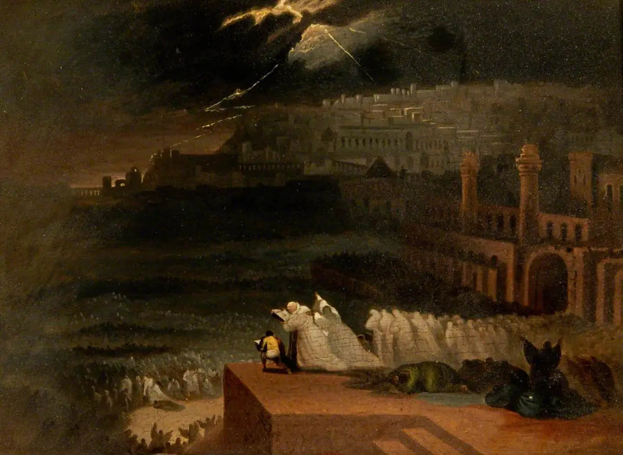Jonas prêche devant Ninive - John Martin