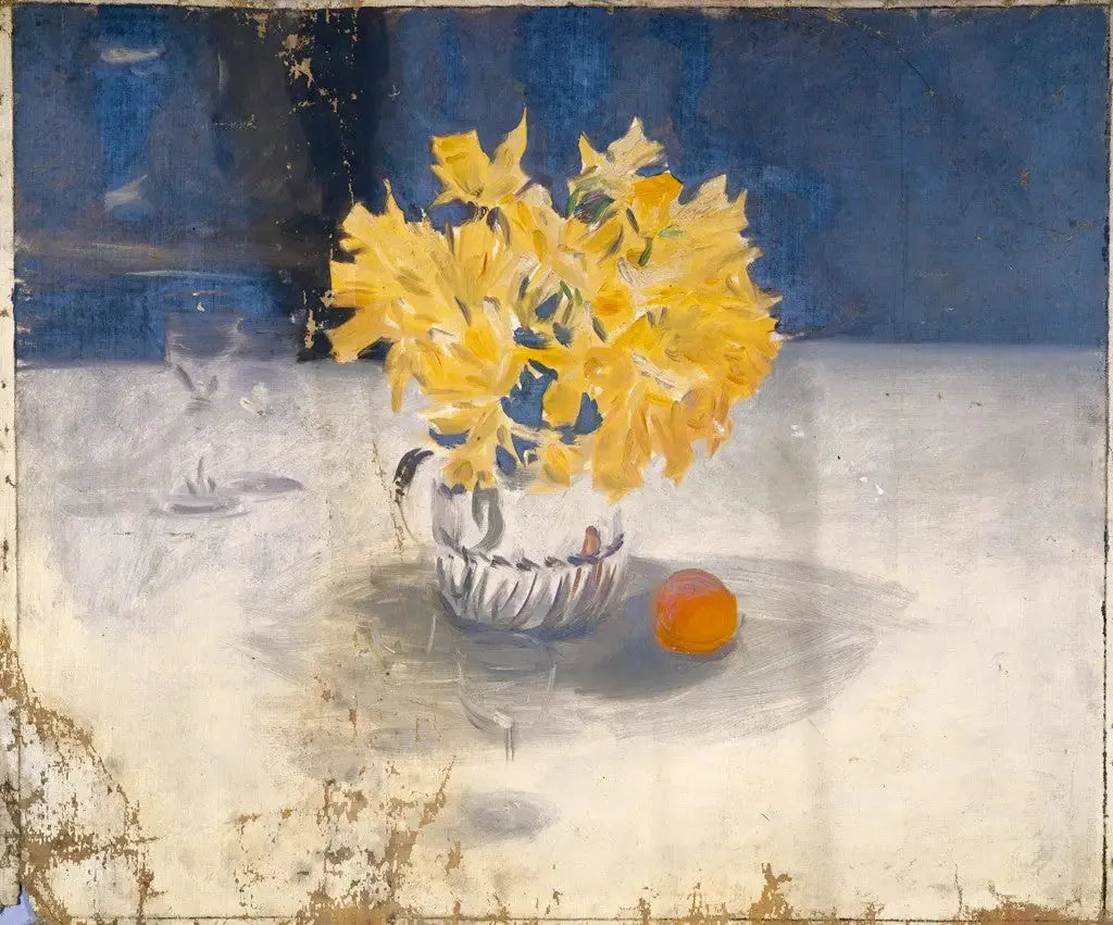Jonquilles dans un vase - John Singer Sargent image 1 reproduction de peinture à l’huile