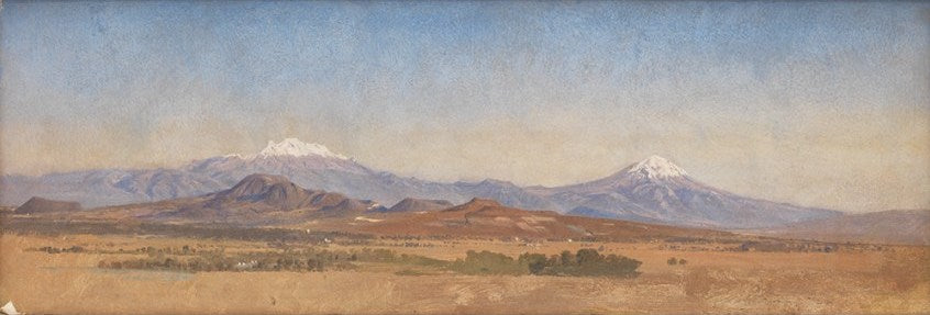 Valle de México desde el cerro de Santa Isabel - José María Velasco