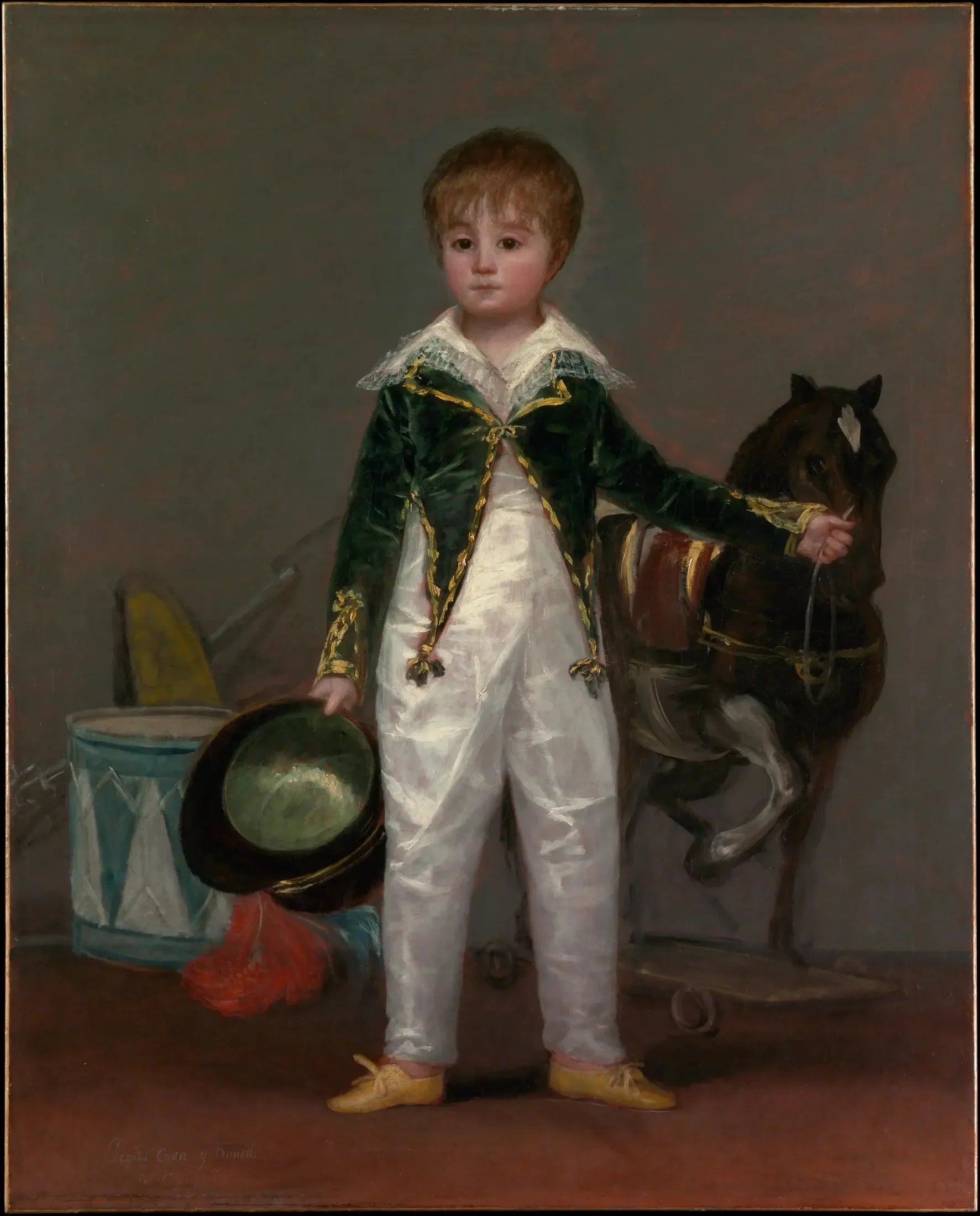 José Costa y Bonells, appelé Pepito - Francisco de Goya image 1 reproduction d’œuvre d’art à l’huile