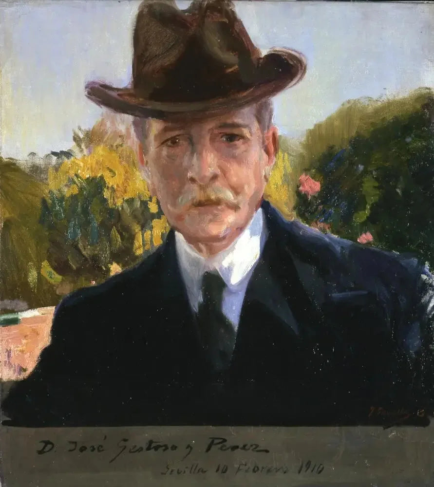 José Gestoso y Pérez - Joaquín Sorolla image 1 reproduction artisanale de tableau