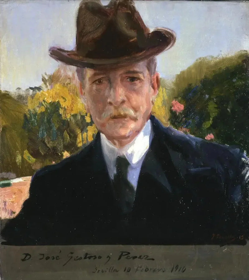 José Gestoso y Pérez - Joaquín Sorolla