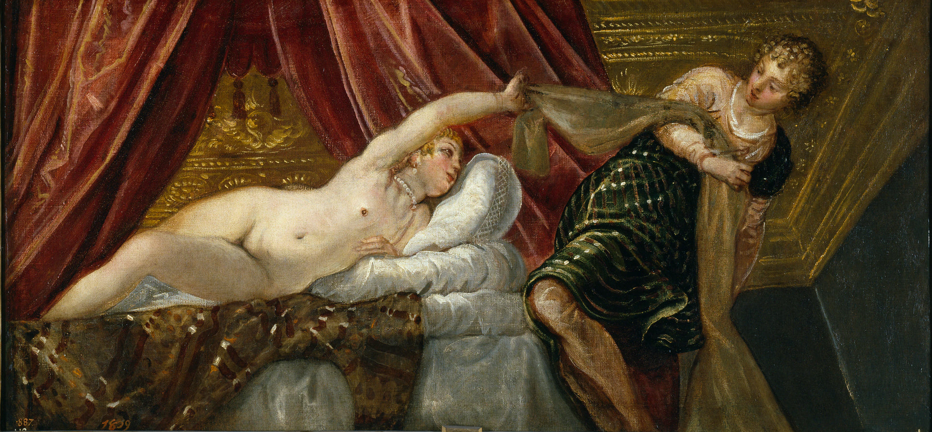 Joseph et la femme de Putiphar - Le Tintoret