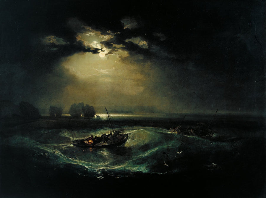 Fishermen at Sea - Joseph Mallord William Turner