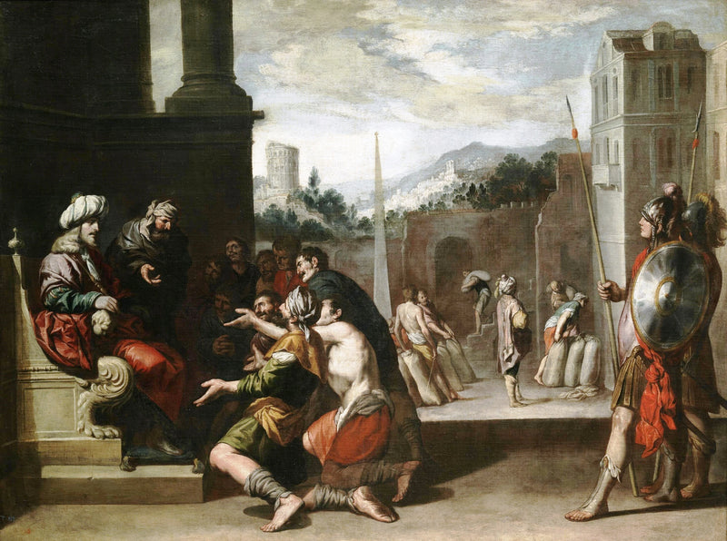 Joseph ordonne l’emprisonnement de Siméon - Antonio del Castillo y Saavedra