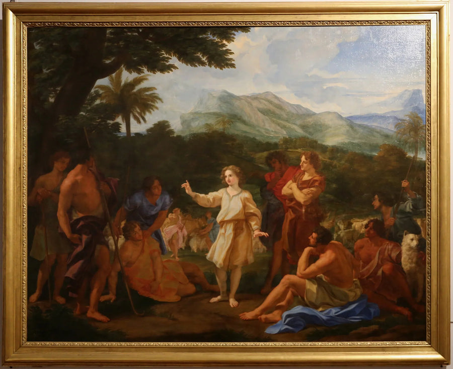 Joseph raconte son songe à ses frères - Giovanni Battista Gaulli
