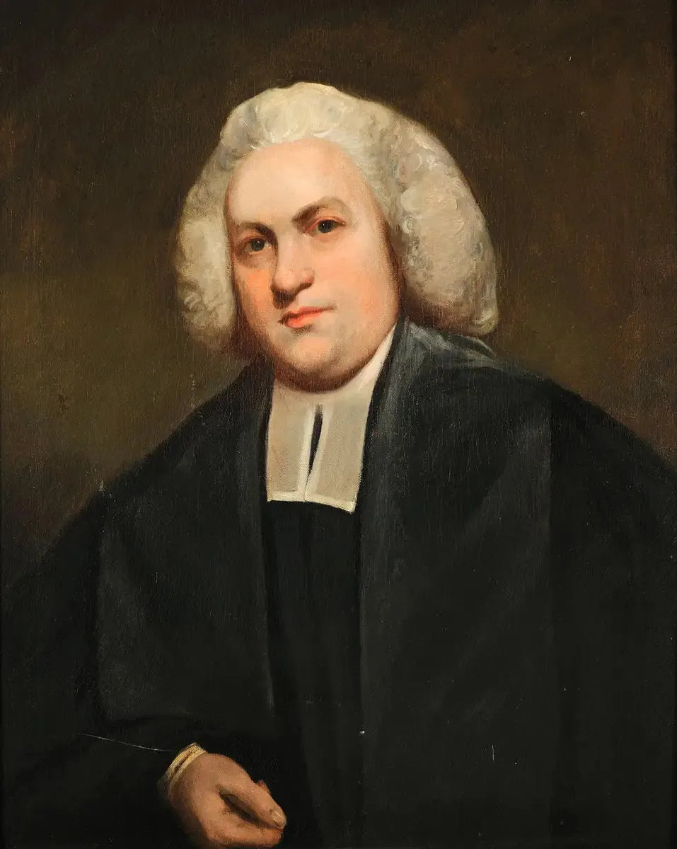 Joseph Warton (1722–1800), directeur du Winchester College - Joshua Reynolds image 1 tableau peint à l’huile sur toile