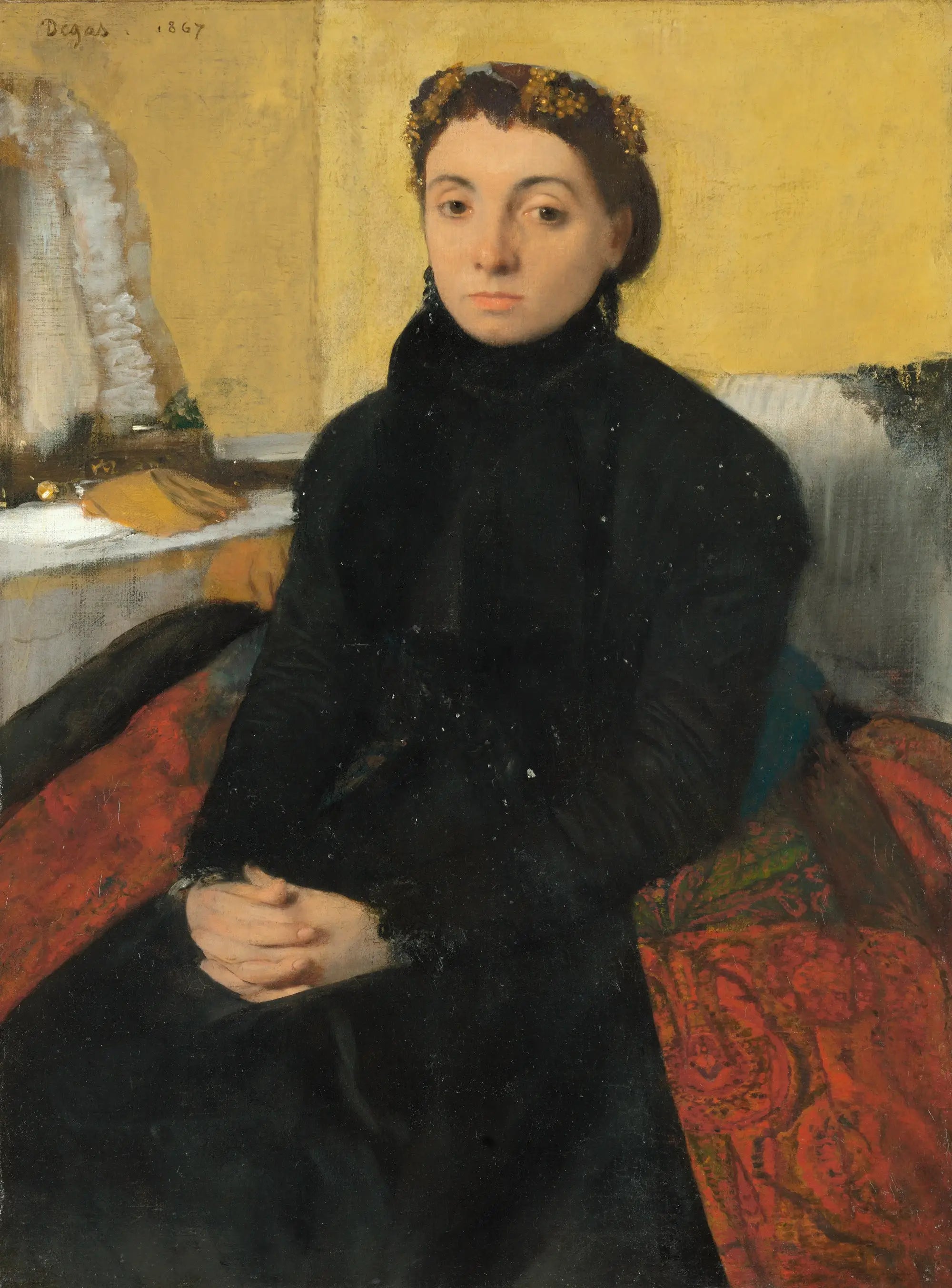 Joséphine Gaujelin - Edgar Degas image 1 reproduction artisanale de tableau
