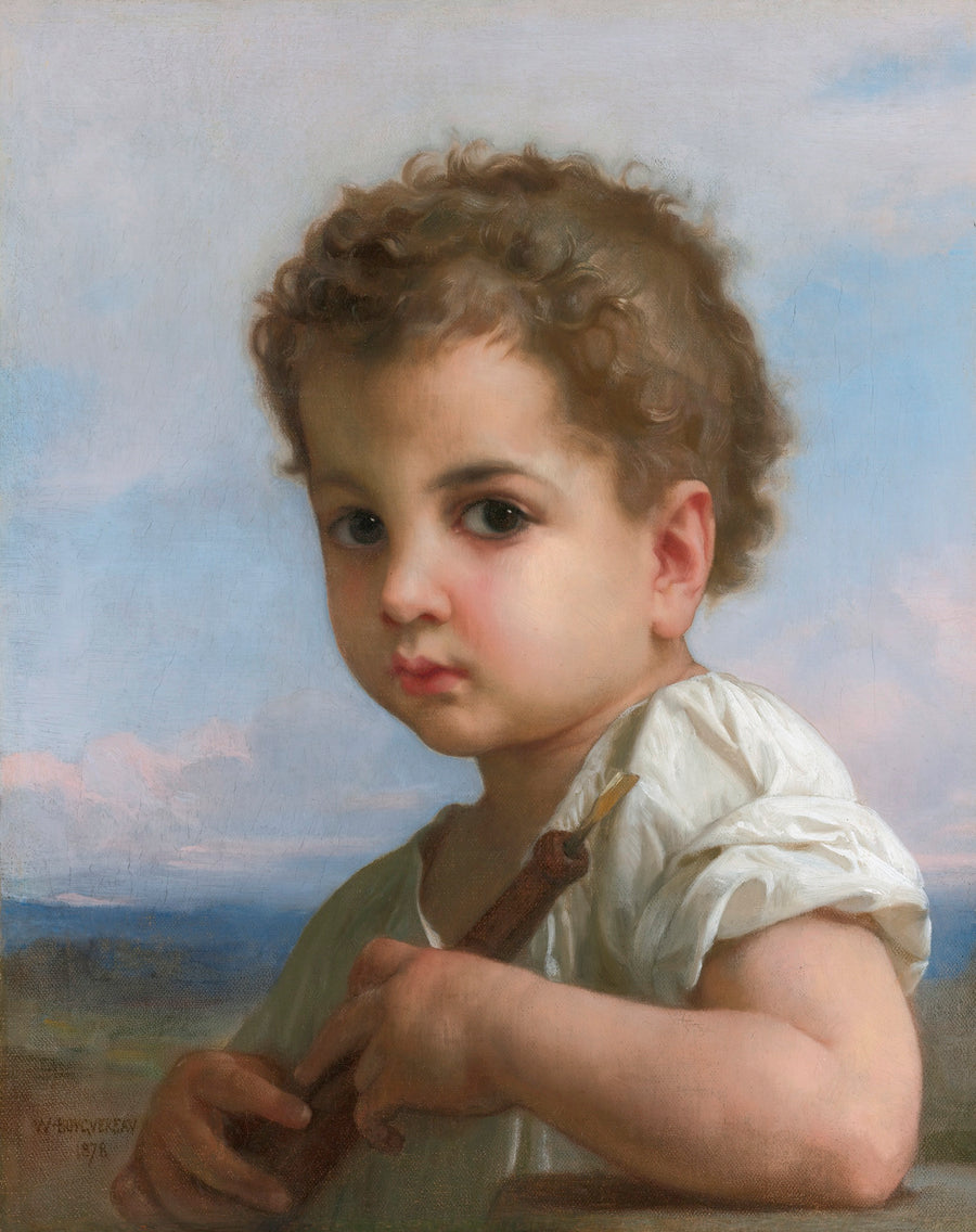 Joueur de flûte - Bouguereau