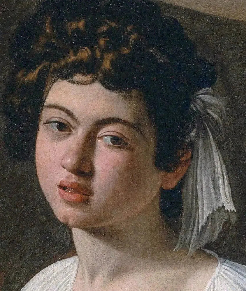 Joueur de luth - Le Caravage image 1 copie de tableau peinte à la main