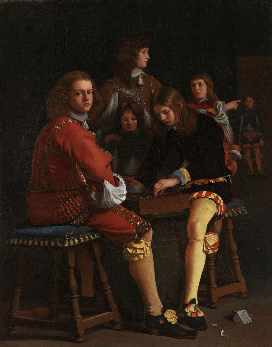 Joueurs de dames - Michiel Sweerts
