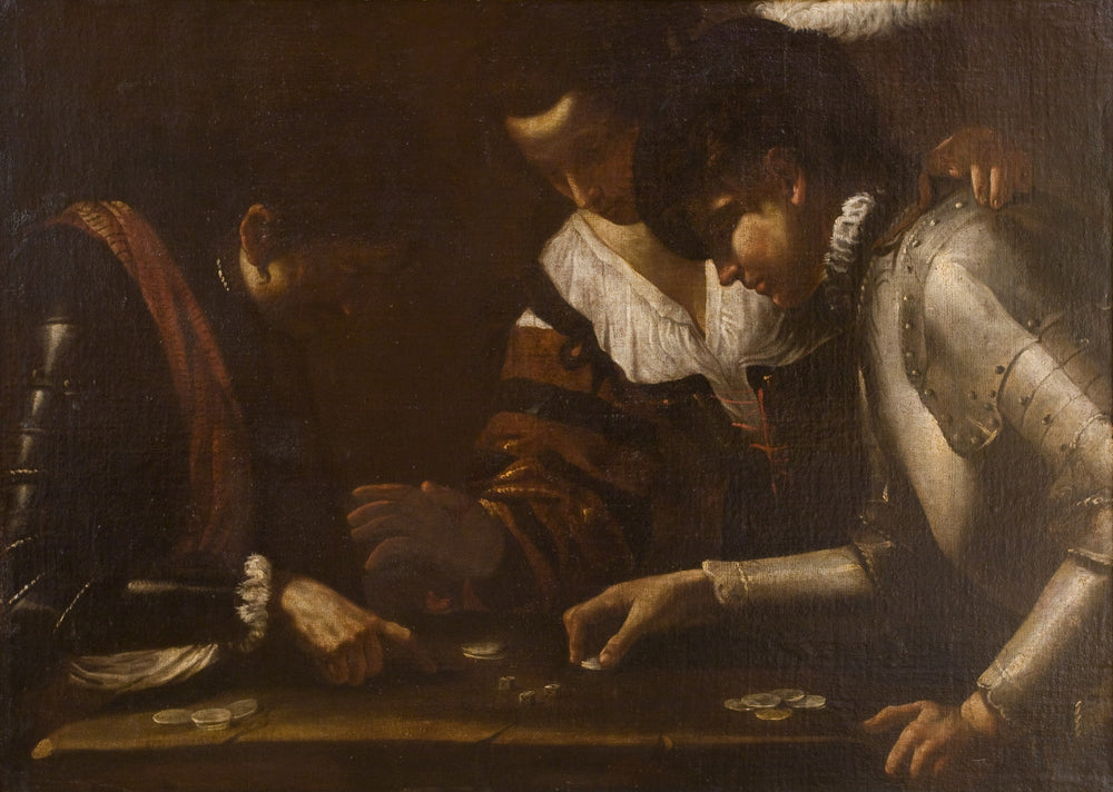 Joueurs de dés - Mattia Preti - Alpha Reproduction