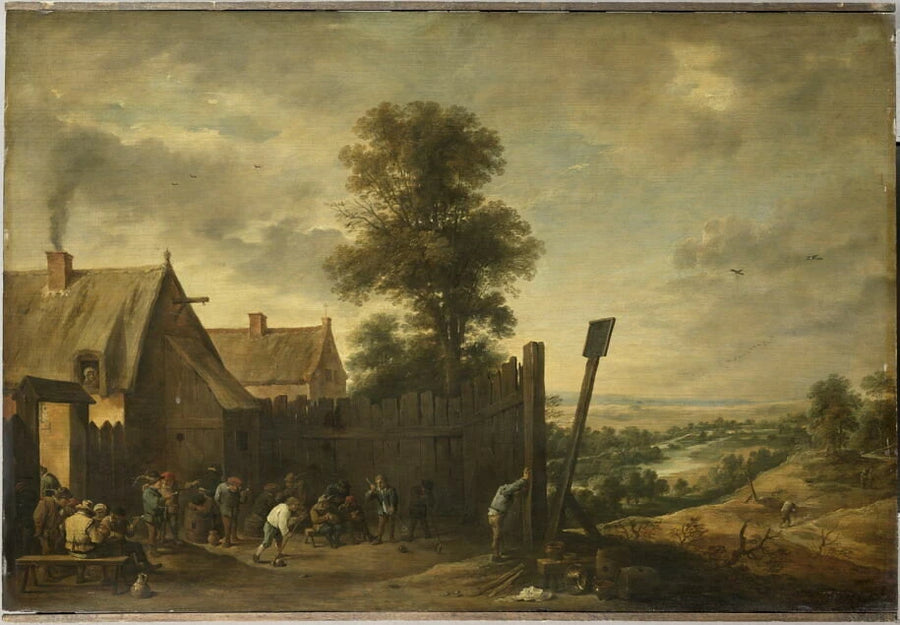 Les joueurs de hoquet - David II Teniers