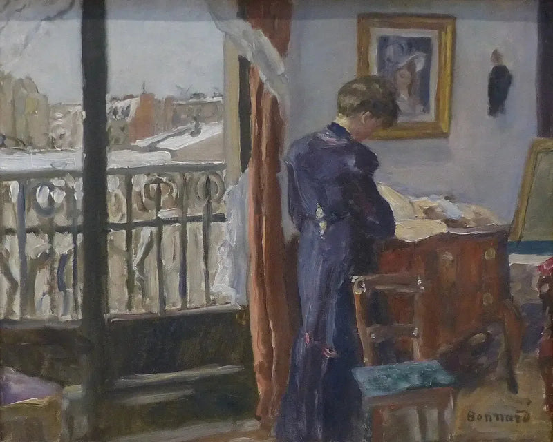 Jour d'hiver - Pierre Bonnard