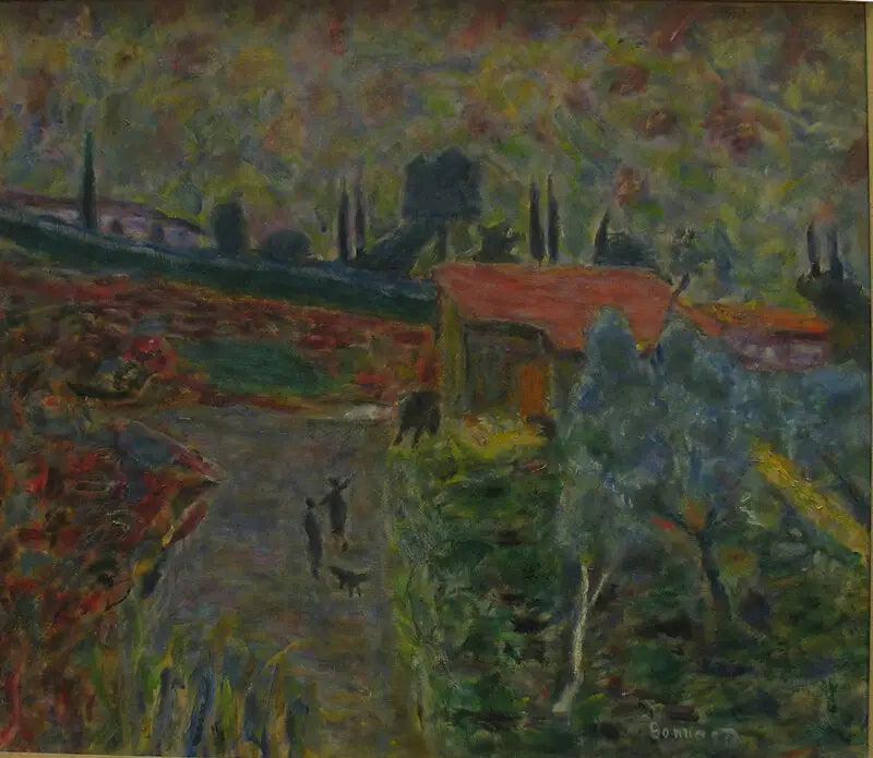 Jour de pluie au Cannet - Pierre Bonnard image 1 copie peinte à la main à l’huile