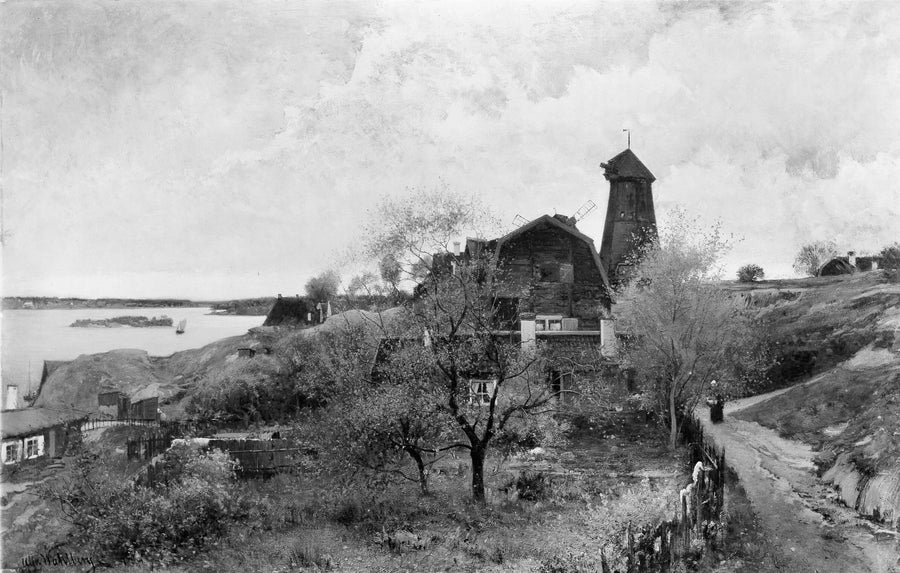 Une journée en octobre, près de Waxholm, en Suède - Alfred Wahlberg
