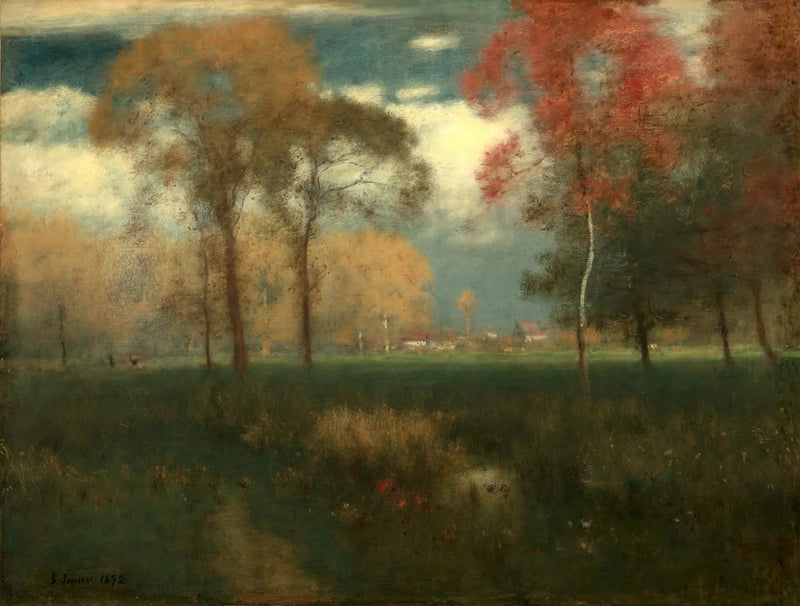 Journée ensoleillée d'automne - George Inness