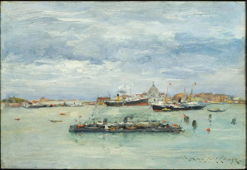 Journée grise sur le lagon - William Merritt Chase