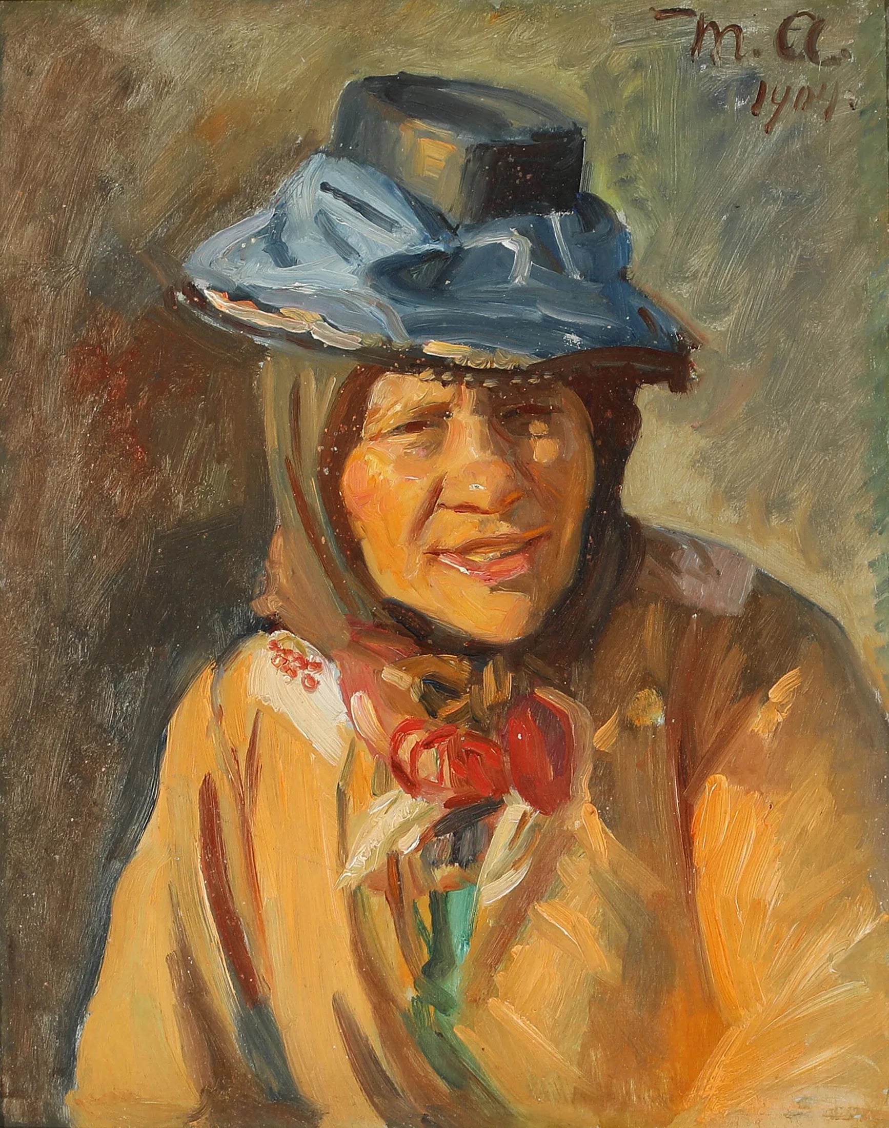 Joyeux Elsie - Michael Peter Ancher image 1 reproduction artisanale de tableau
