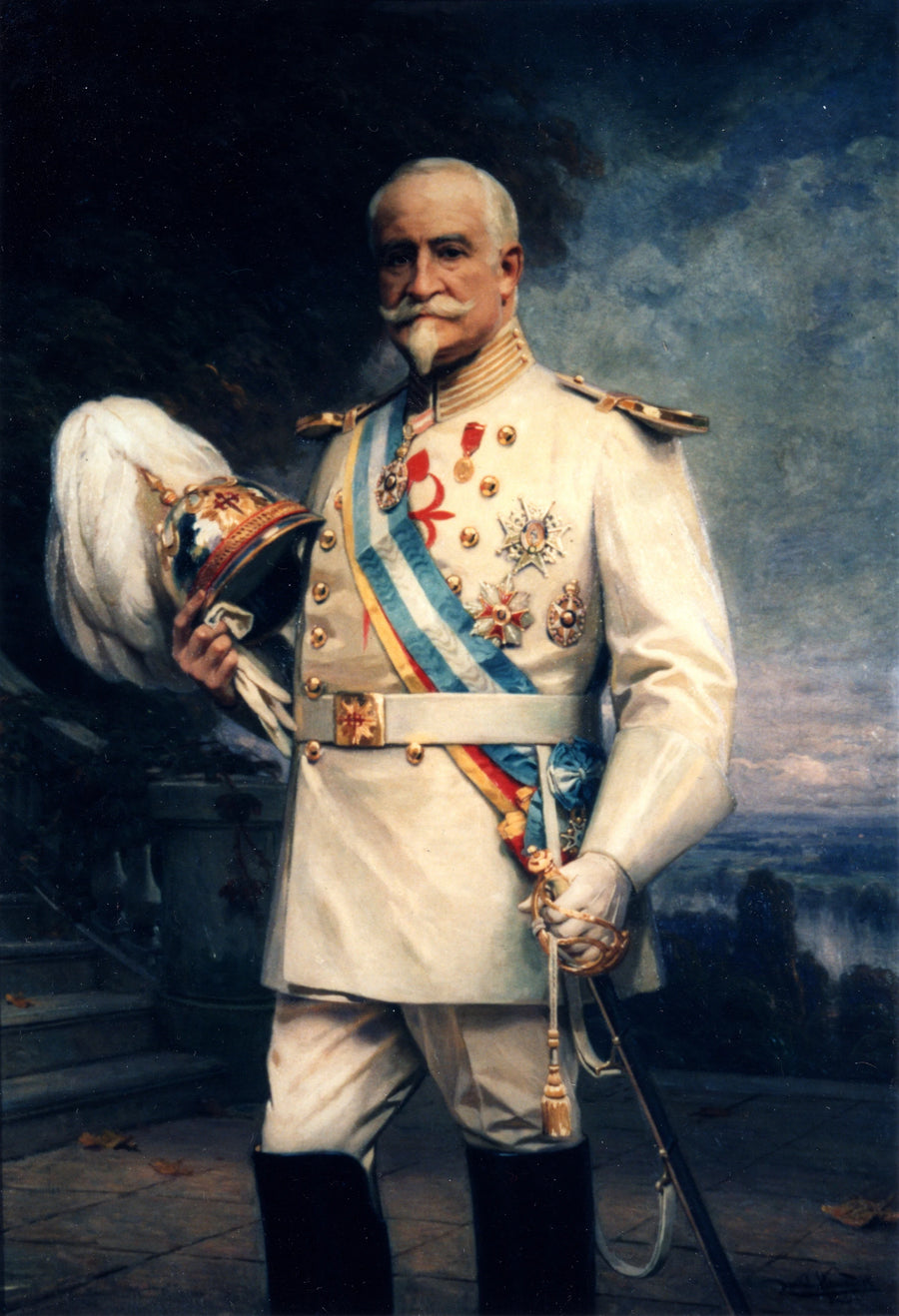 Juan Mariano de Goyeneche et Gamio III Comte de Guaqui avec l'uniforme de chevalier de l'Ordre de Santiago - Daniel Hernández