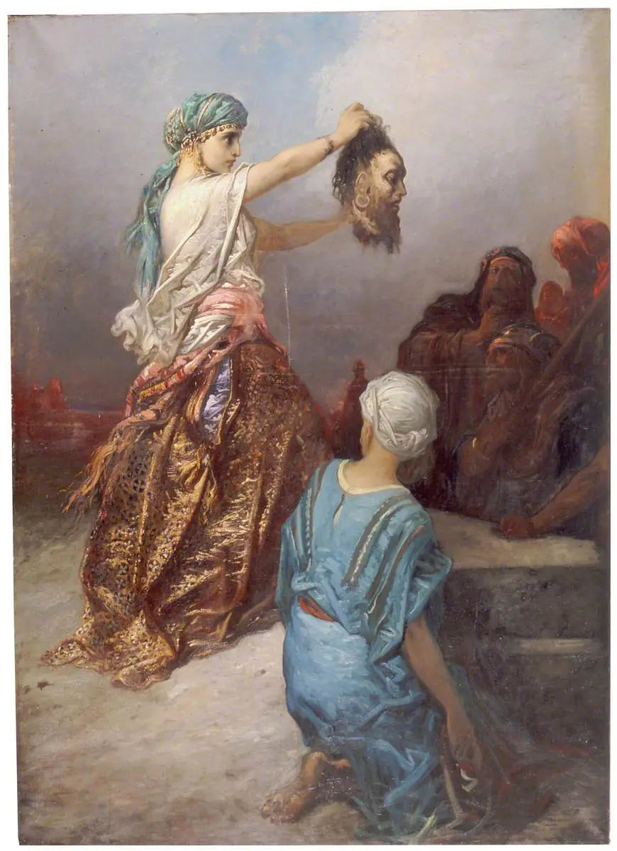 Judith avec la tête d'Holopherne - Gustave Doré image 1 tableau peint à l’huile sur toile