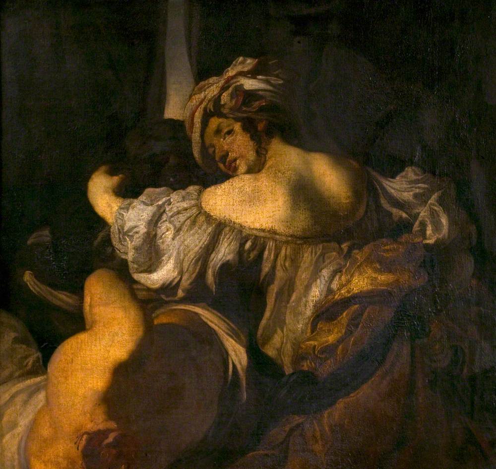 Judith avec la tête d'Holopherne - Johann Liss image 1 copie peinte à la main à l’huile