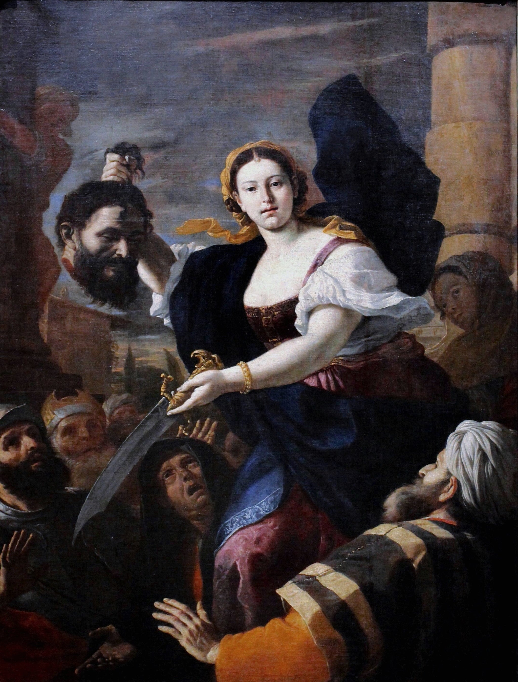 Judith avec la tête d'Holopherne - Mattia Preti image 1 copie de tableau peinte à la main