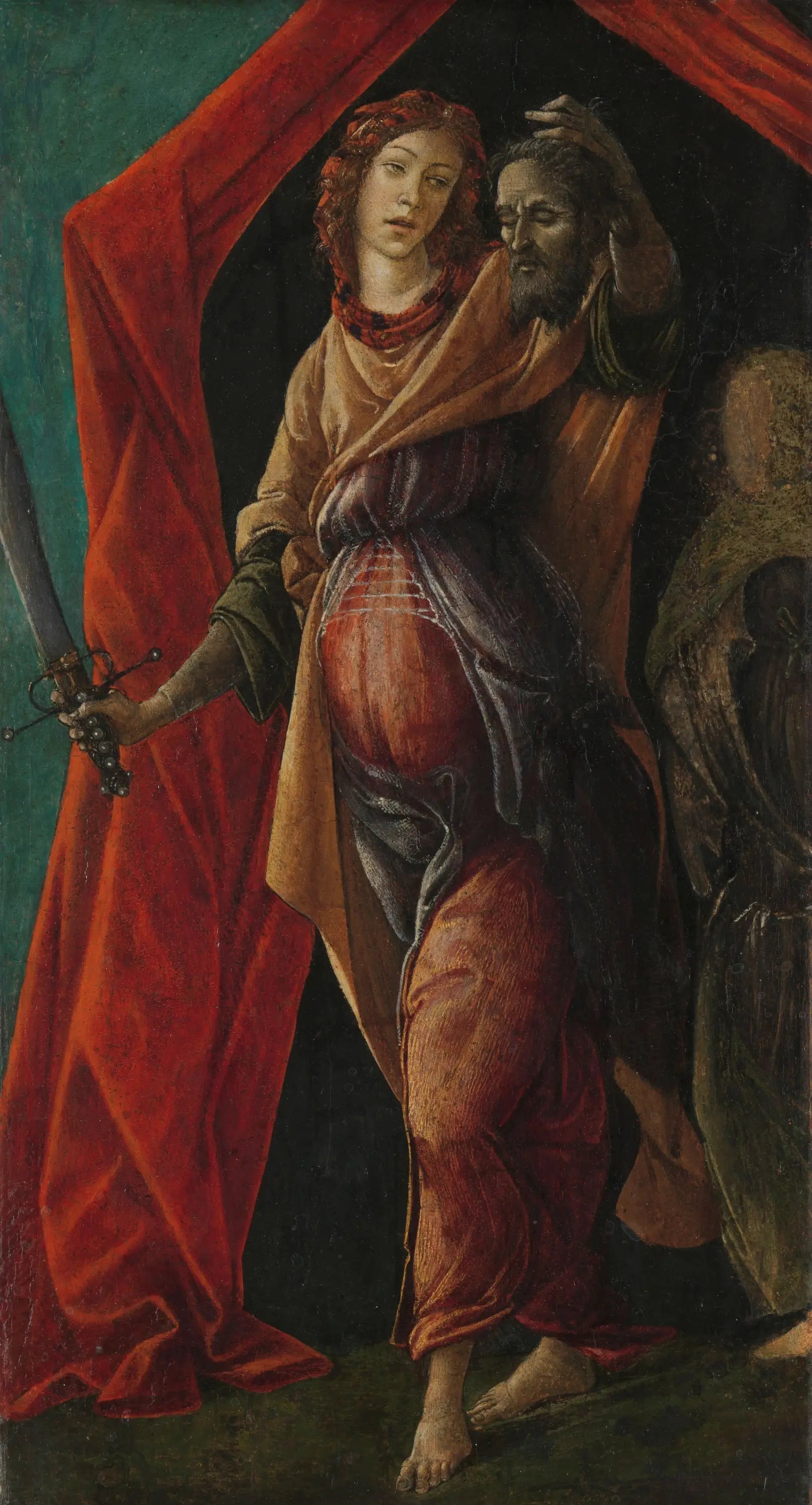 Judith avec la tête d'Holopherne - Sandro Botticelli image 1 tableau peint à l’huile sur toile