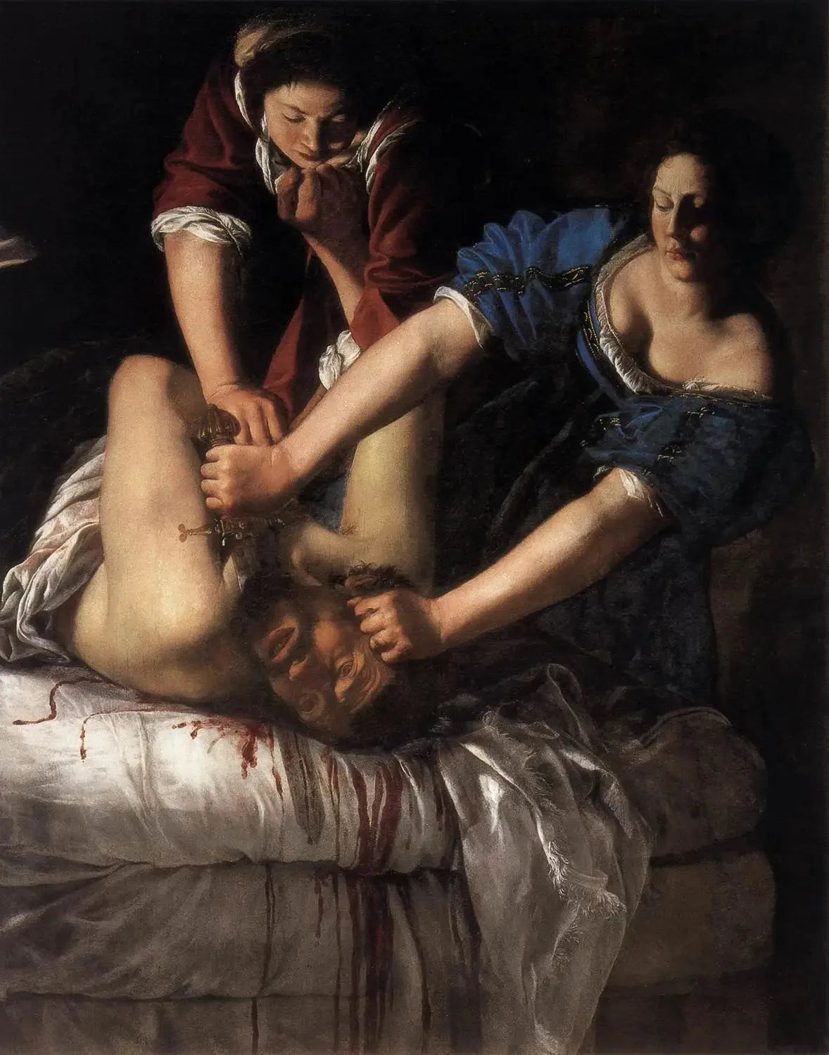 Judith décapitant Holopherne - Artemisia Gentileschi image 1 reproduction de peinture à l’huile