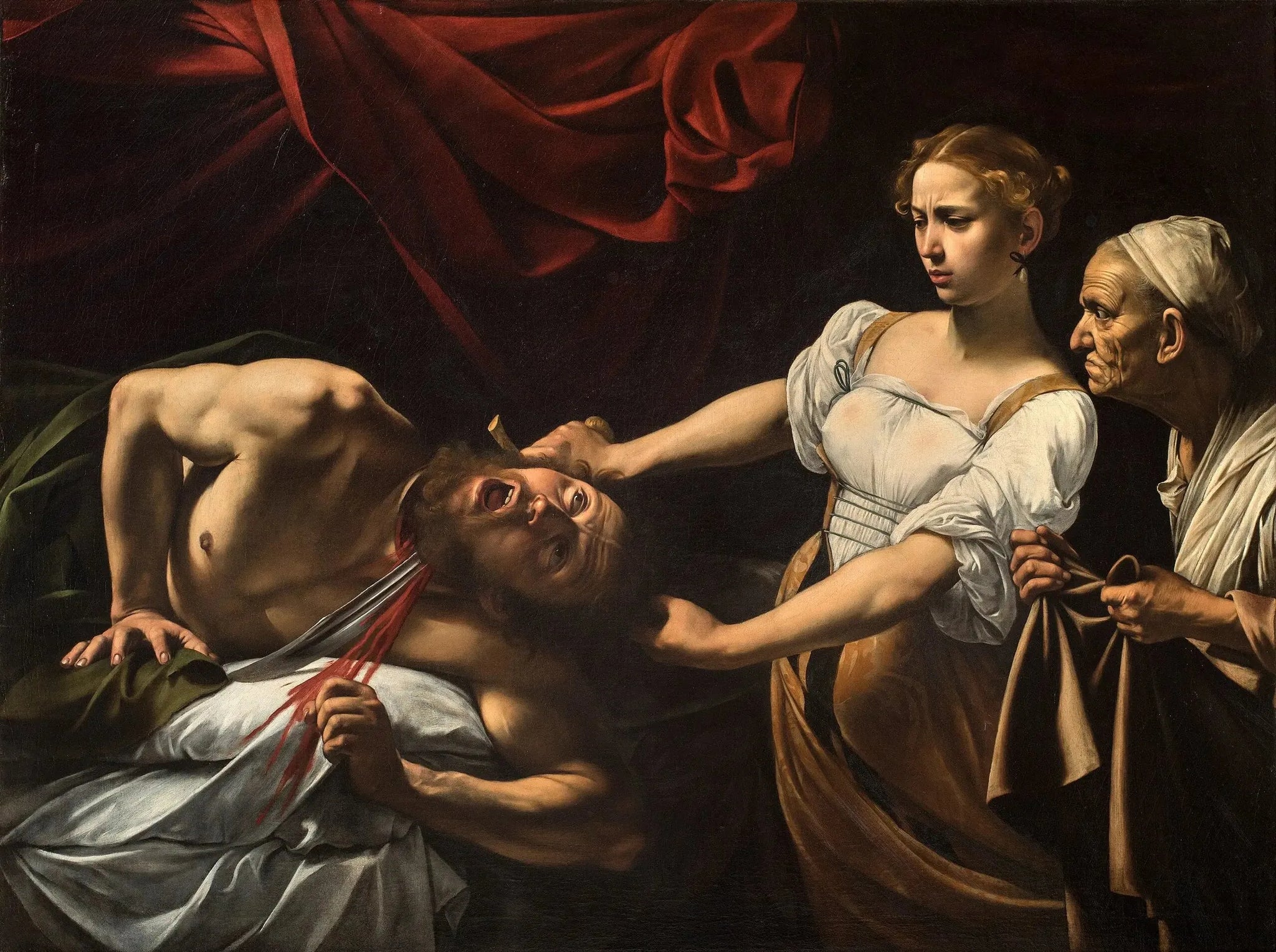 Judith décapitant Holopherne - Le Caravage image 1 reproduction réalisée par Alpha Reproduction