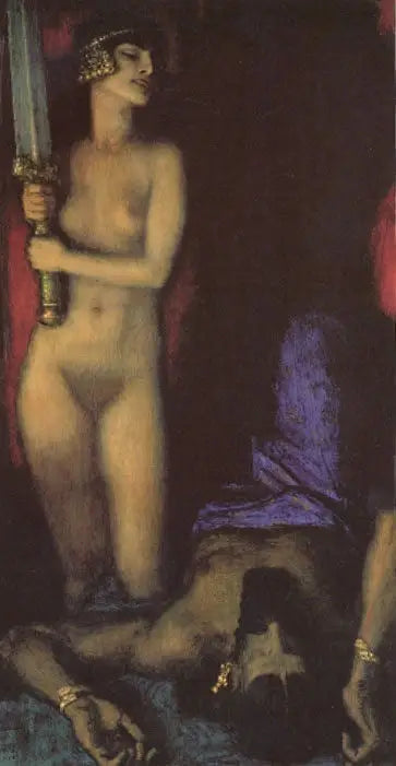Judith et Holopherne - Franz von Stuck image 1 reproduction d’œuvre d’art à l’huile