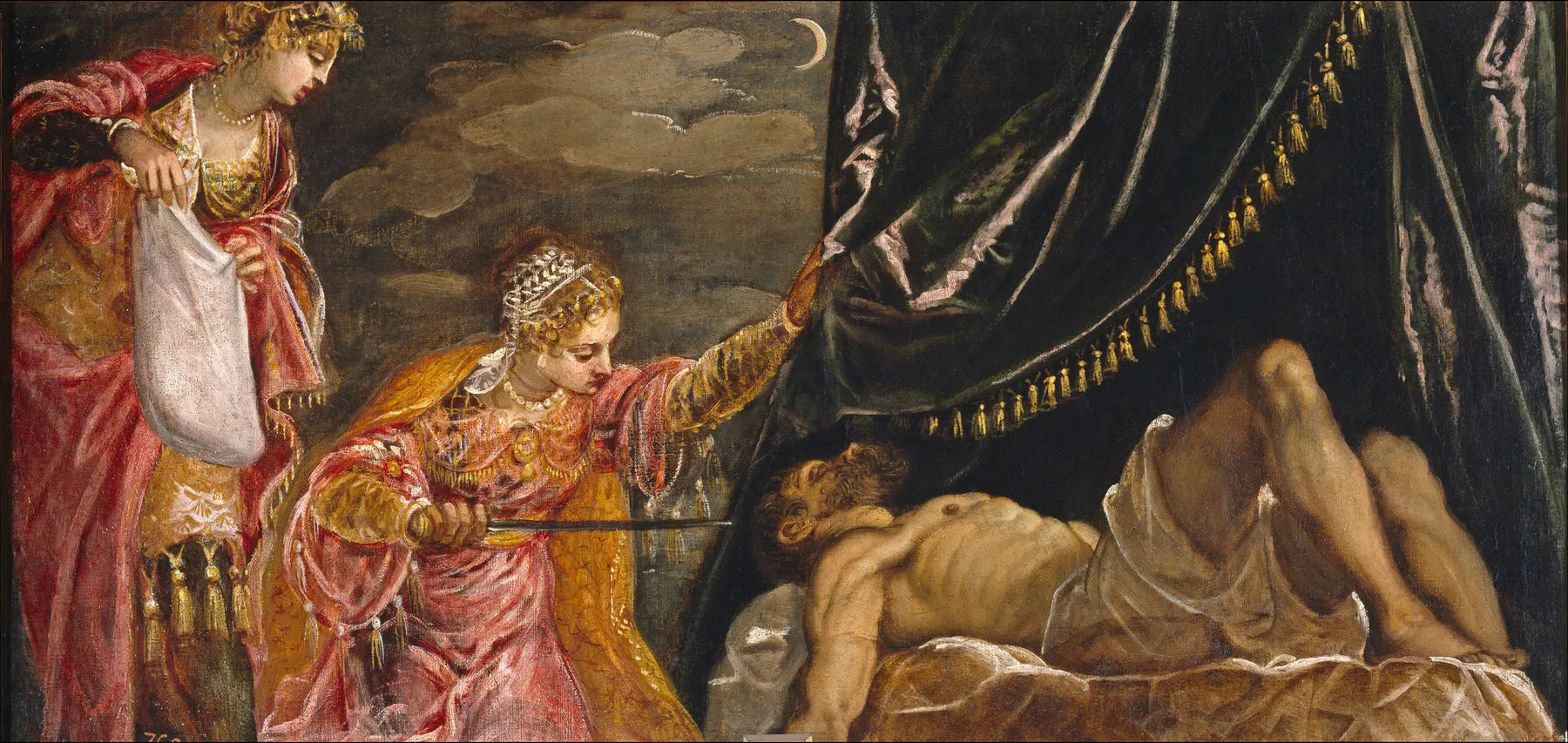 Judith et Holopherne - Jacopo Tintoretto image 1 reproduction d’œuvre d’art à l’huile