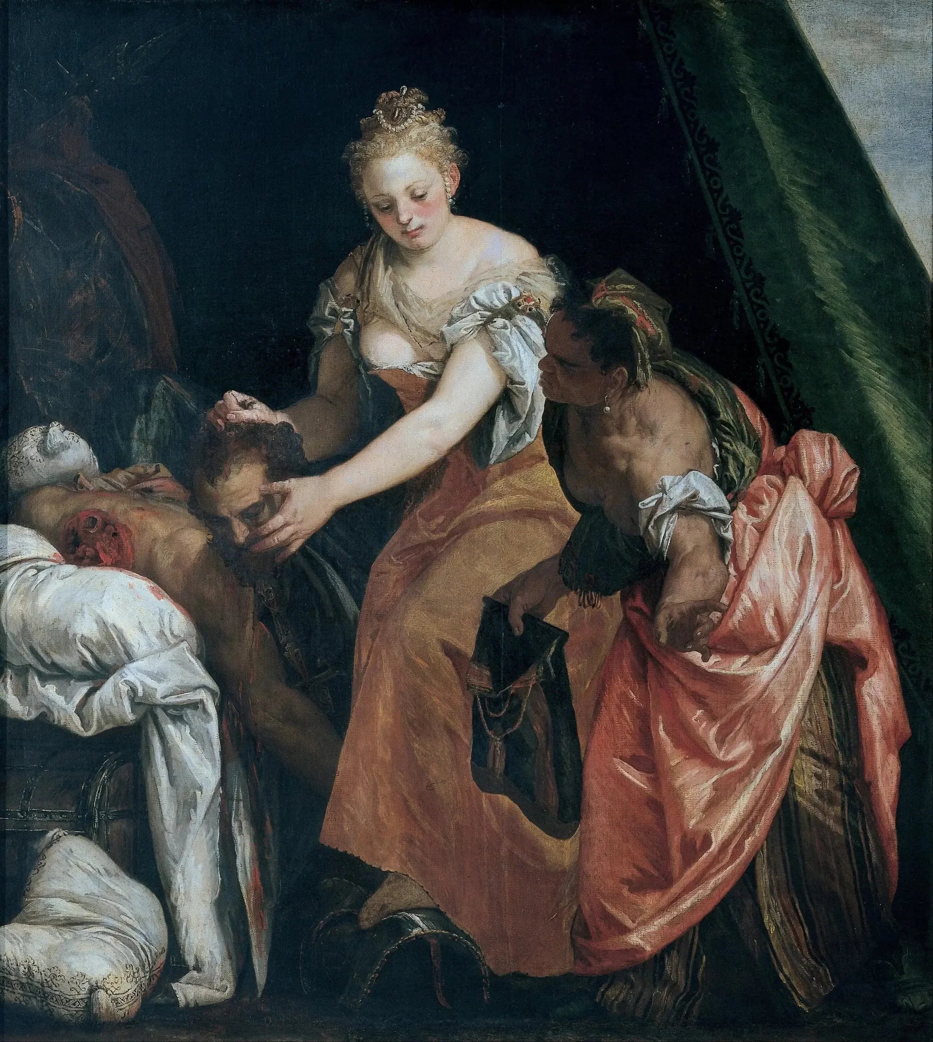 Judith et Holopherne - Paul Véronèse image 1 reproduction de peinture à l’huile