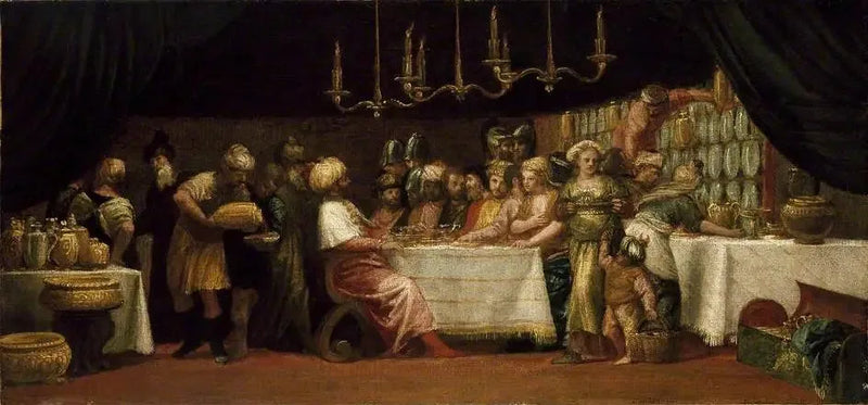 Judith festoyée chez Holopherne - Paul Véronèse