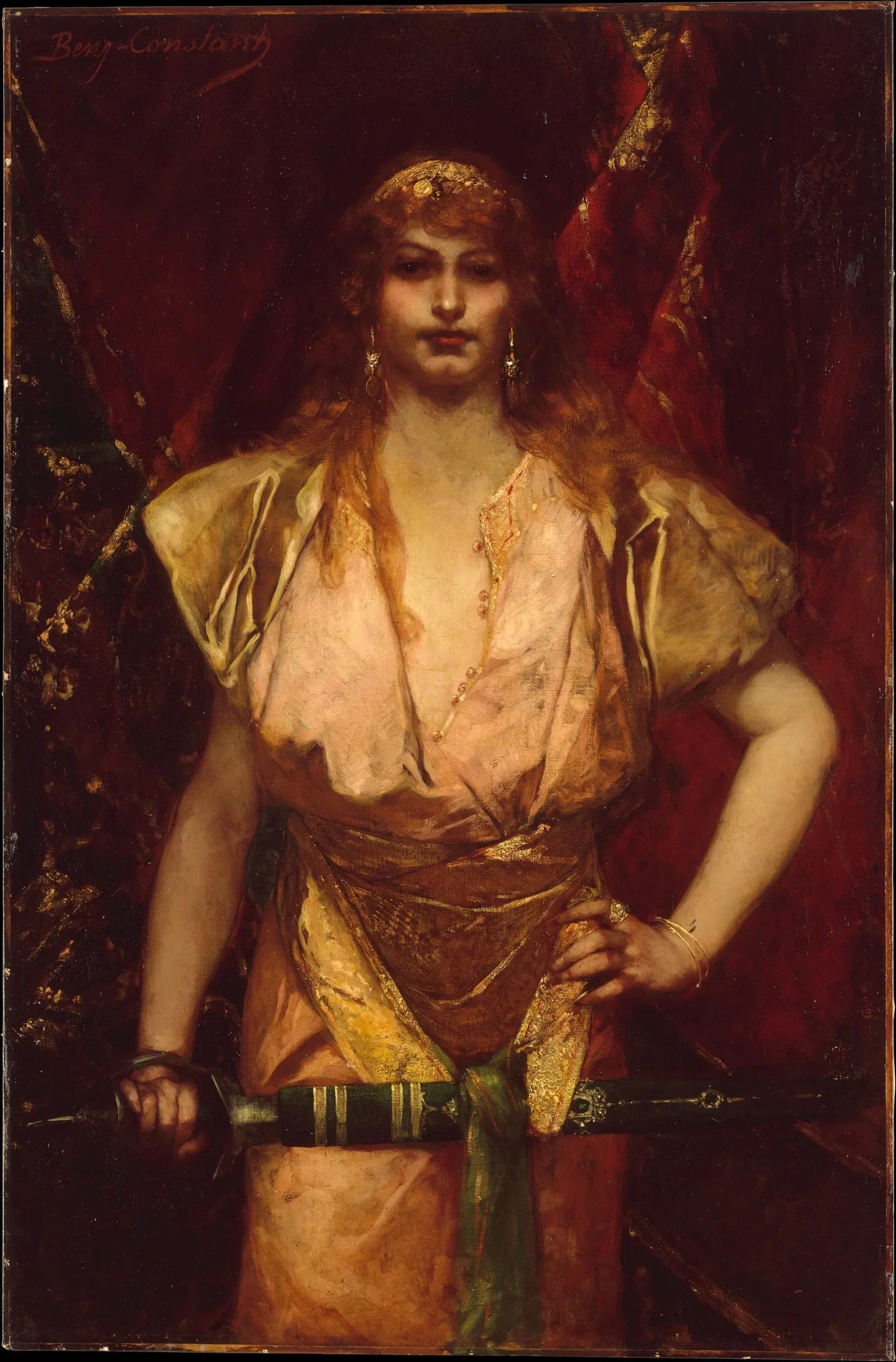 Judith - Jean-Joseph Benjamin-Constant image 1 reproduction de peinture à l’huile