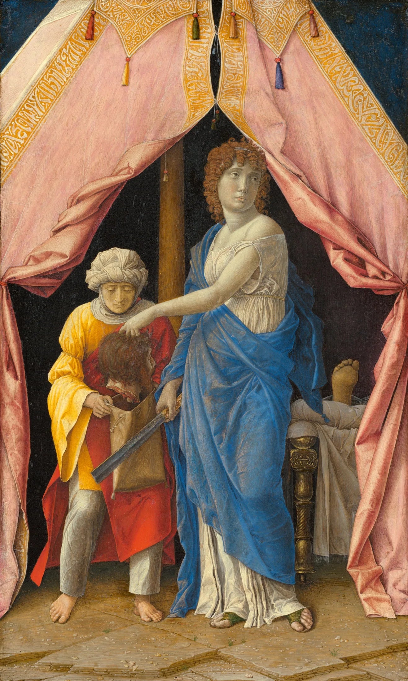 Judith locataire la tête d'Holopherne - Andrea Mantegna image 1 copie peinte à la main à l’huile