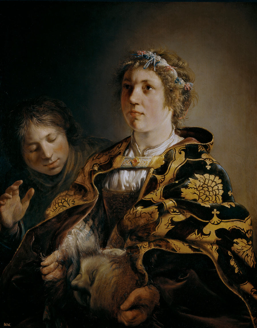 Judith offrant la tête de Holopherne - Salomon de Bray