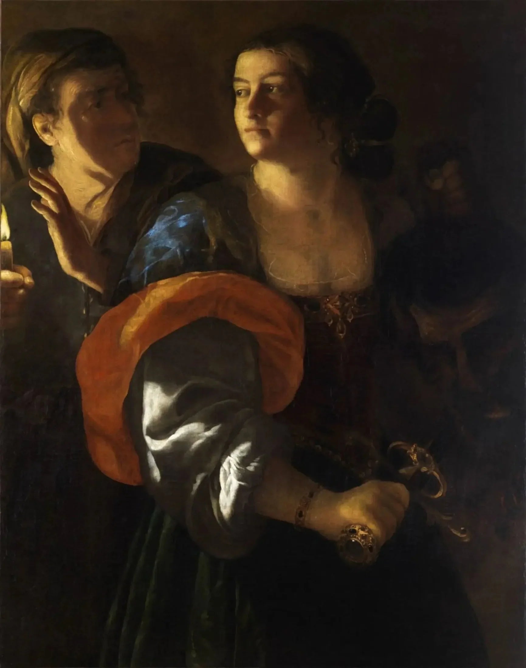 Judith portant la tête d'Holopherne - Artemisia Gentileschi image 1 reproduction de peinture à l’huile