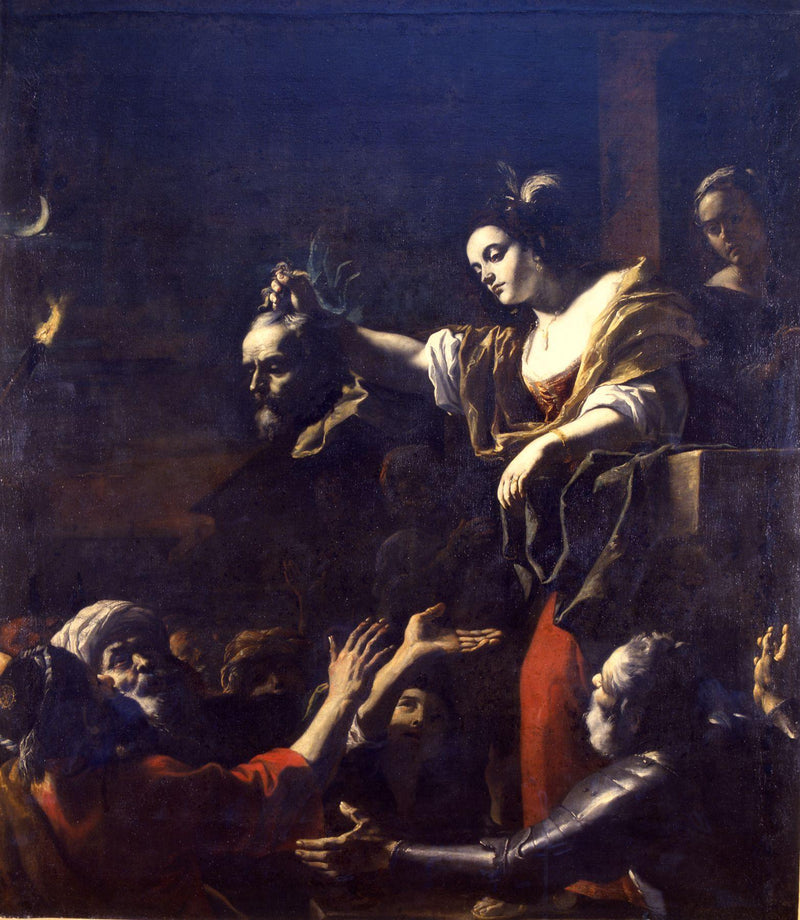 Judith présentant la tête d'Holopherne - Mattia Preti