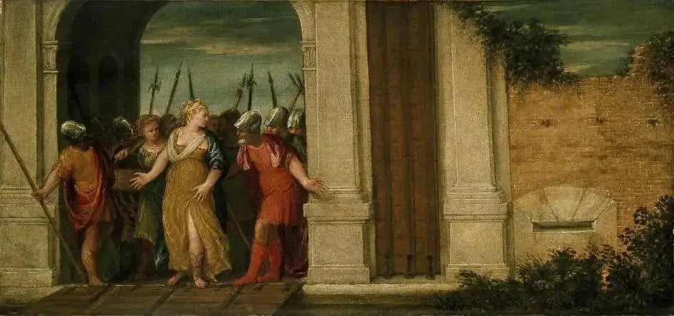 Judith quitte Béthulie - Paul Véronèse image 1 tableau peint à l’huile sur toile