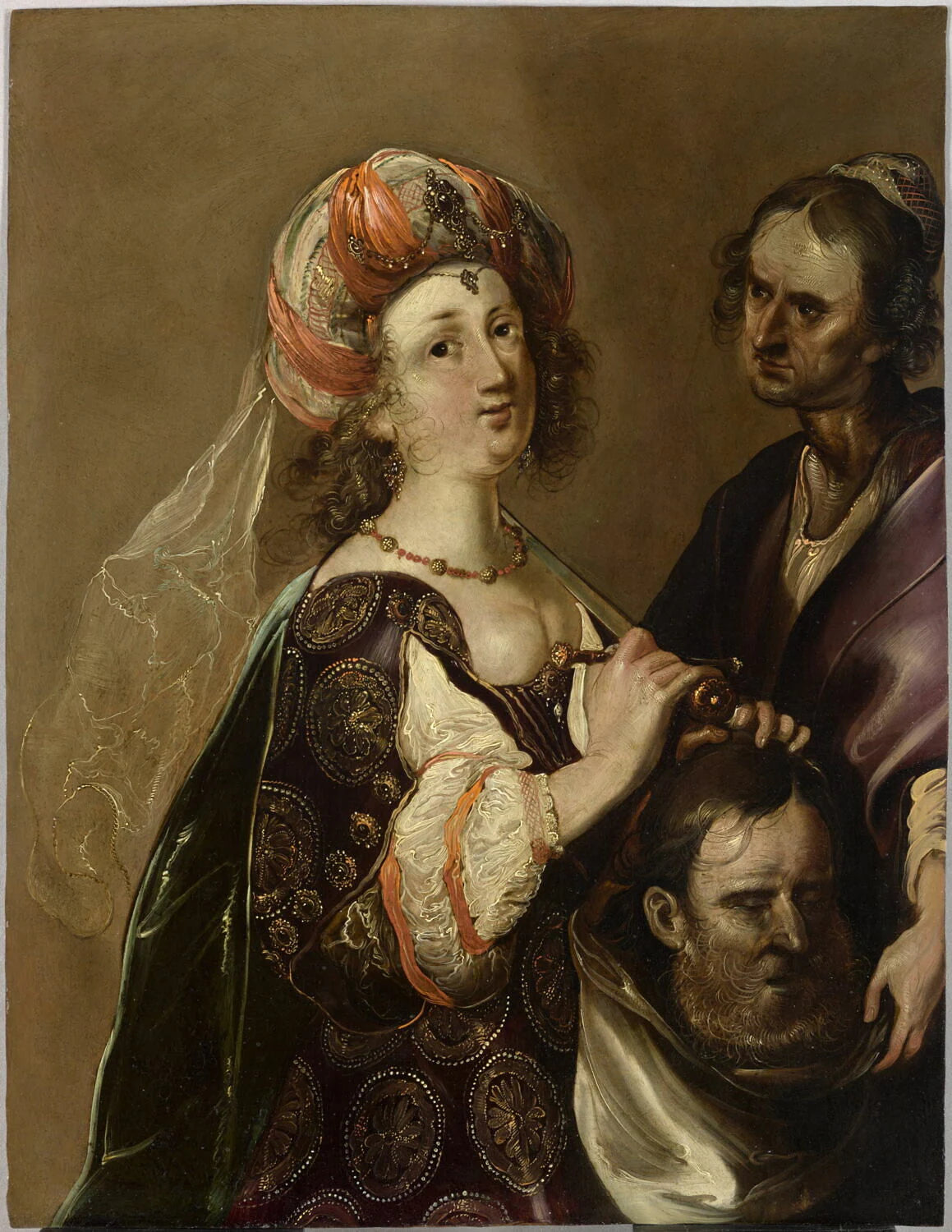 Judith tenant la tête d'Holopherne - Georges Lallemant
