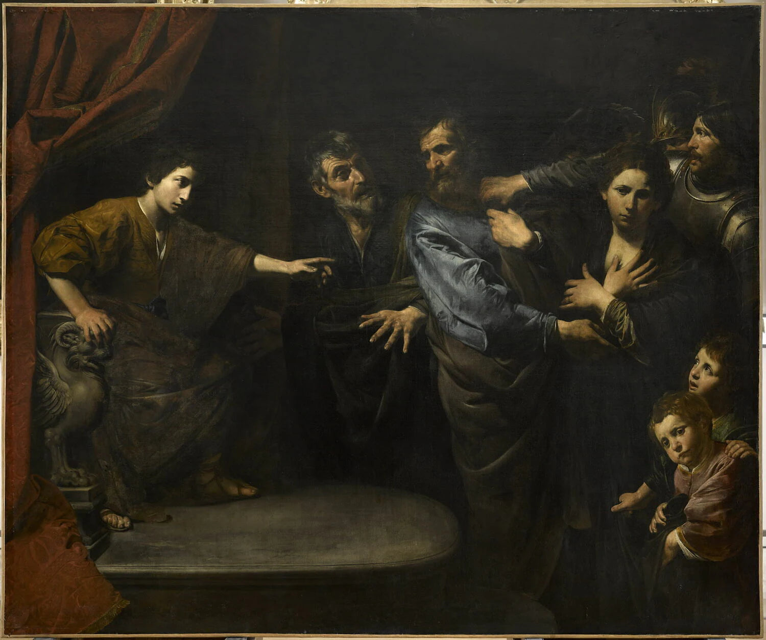 Le jugement de Daniel - Valentin de Boulogne