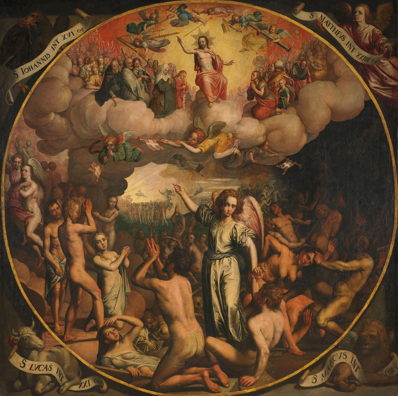 Le jugement dernier - Aert Pietersz.