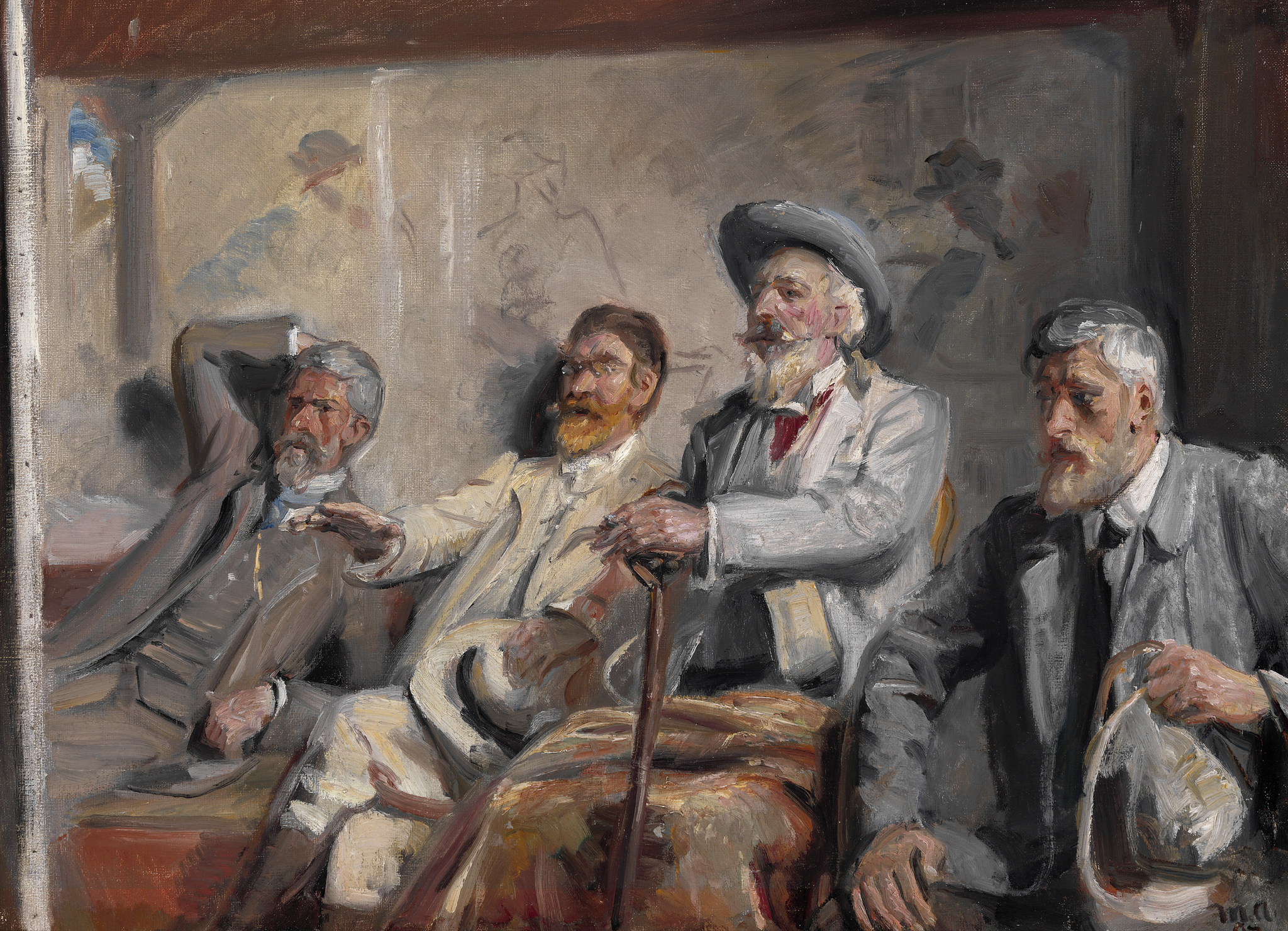 Juges d'art. Étudiez. - Michael Peter Ancher image 1 reproduction d’œuvre d’art à l’huile