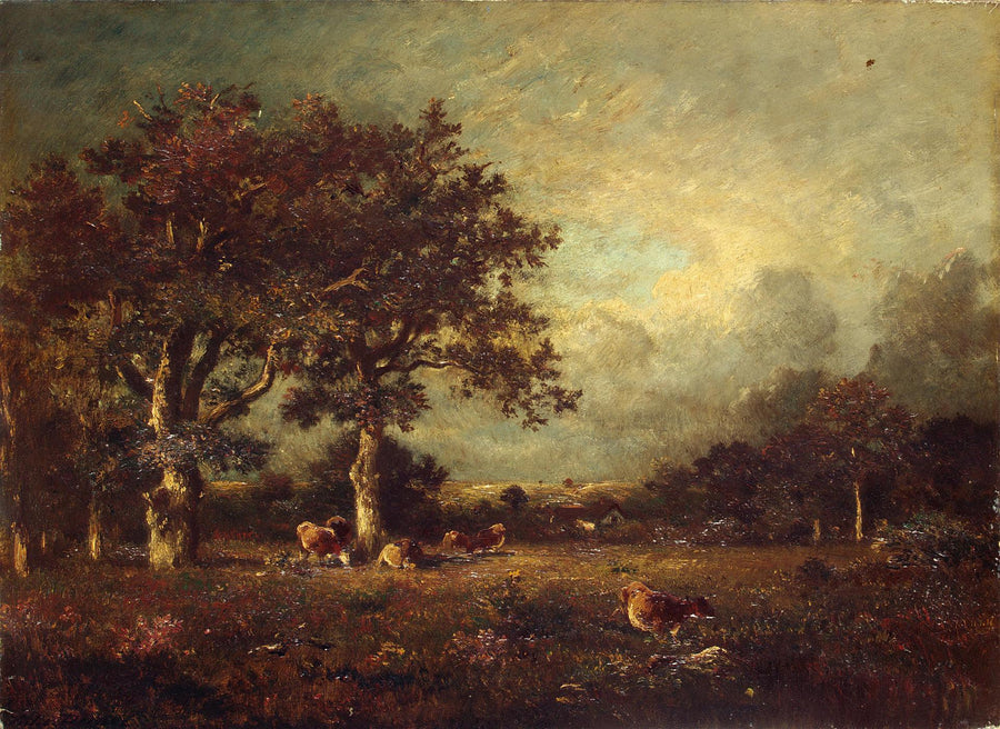 Paysage avec vaches - Jules Dupré