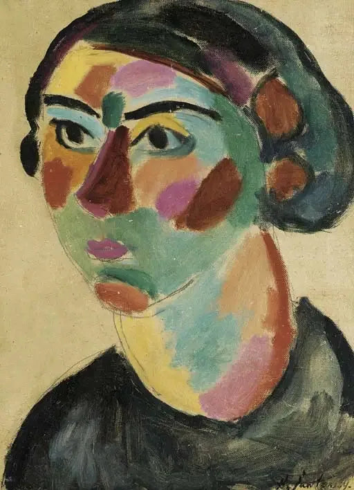 Julia - Alexej von Jawlensky image 1 reproduction de peinture à l’huile