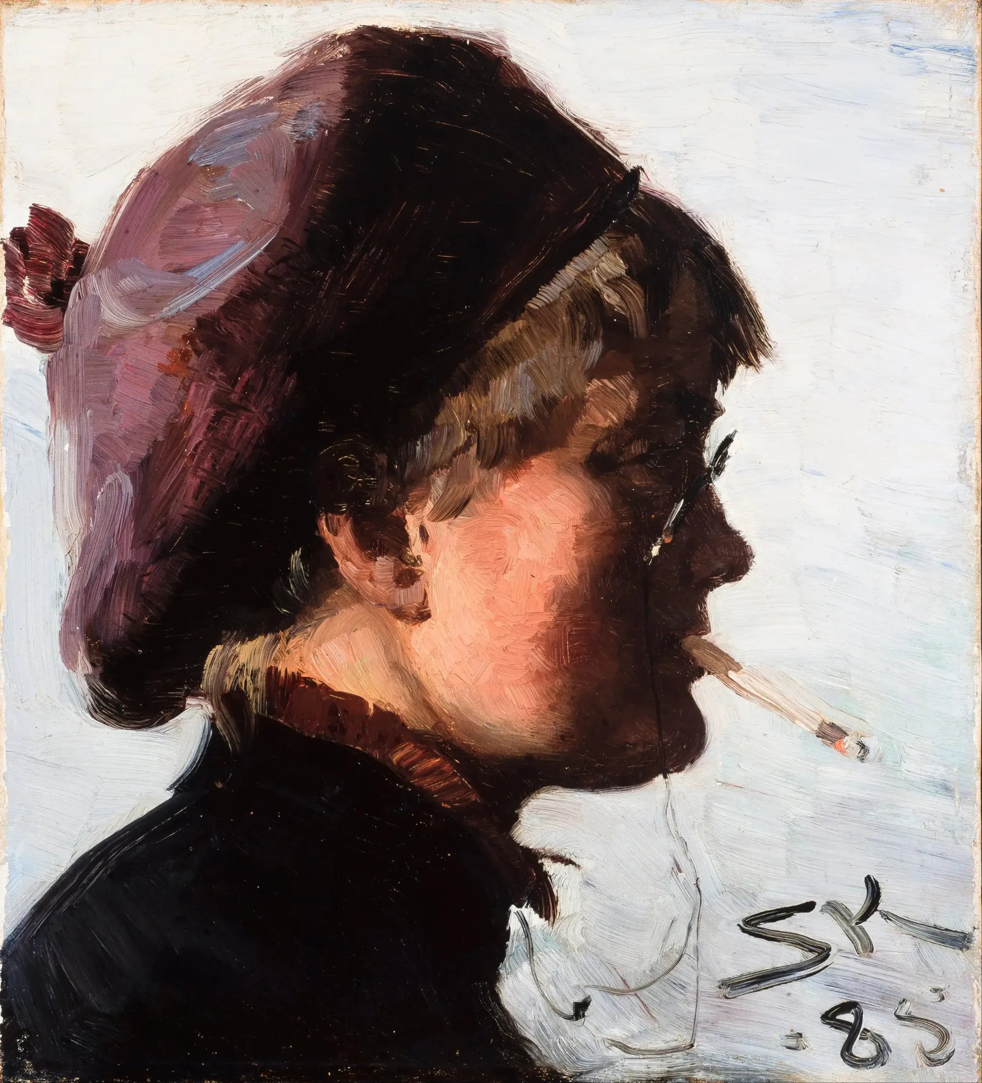 Julia Strömberg - Peder Severin Krøyer image 1 reproduction de peinture à l’huile