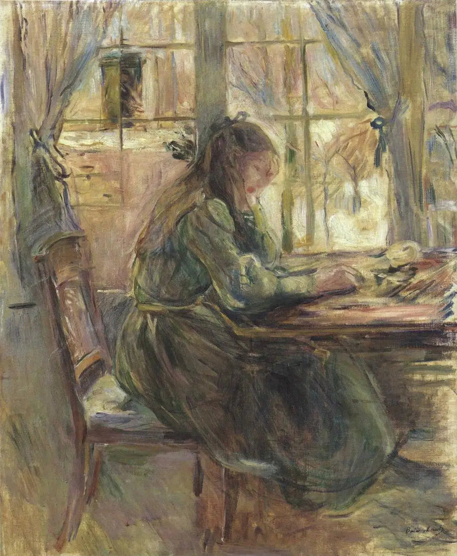Julie à table - Berthe Morisot
